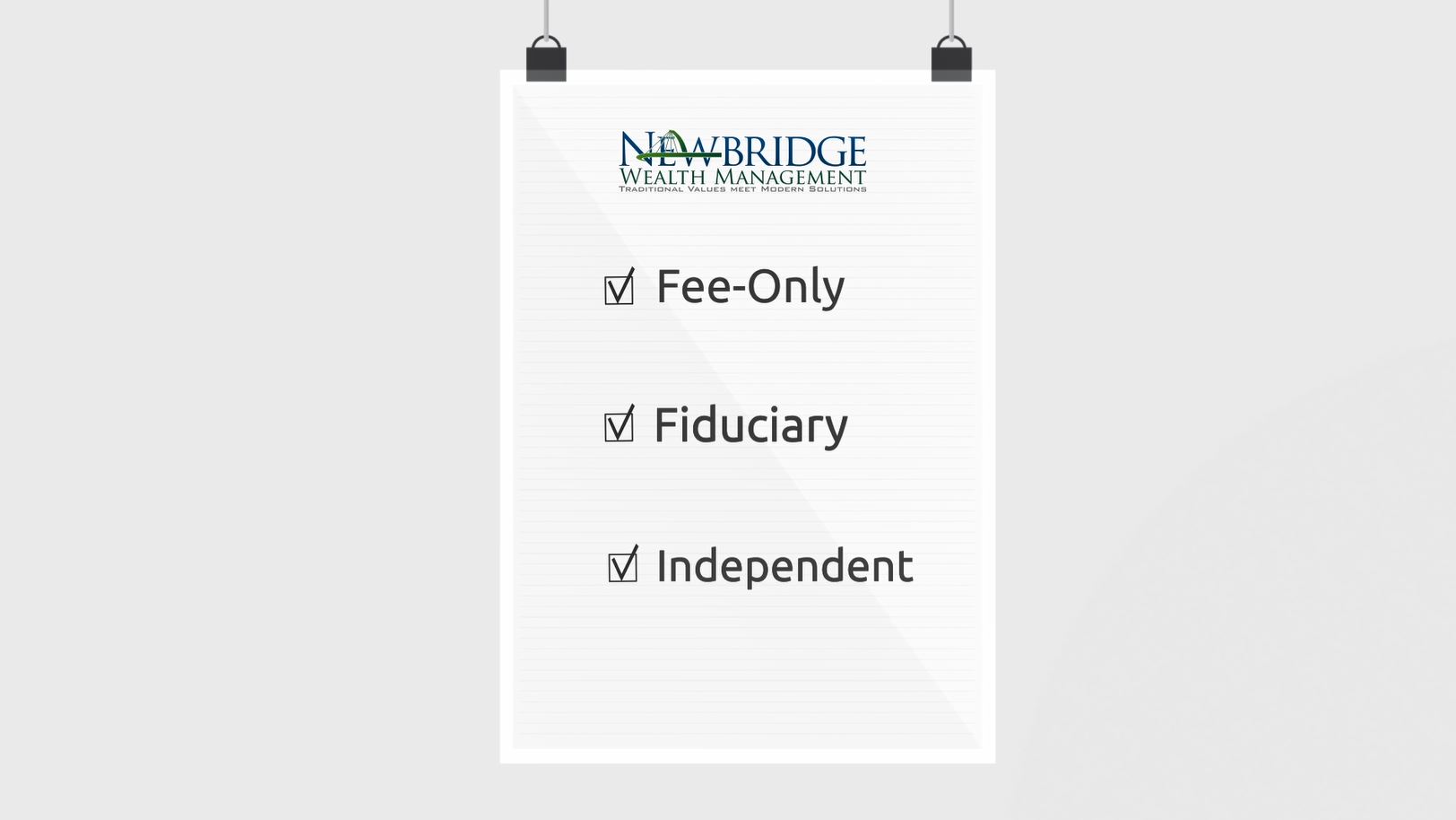 Is Your Advisor Putting Your Best Interests First? New Bridge Wealth